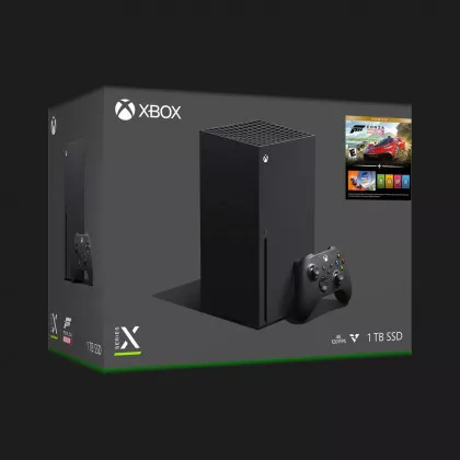 Игровая приставка Microsoft Xbox (Series X) (1TB) + Forza Horizon 5 (RRT-00061, RRT-00058) в Каменском