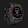 Garmin Fenix 7S Pro Sapphire Solar Carbon Gray DLC Titanium with Black Band