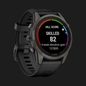 Garmin Fenix 7S Pro Sapphire Solar Carbon Gray DLC Titanium with Black Band в Бродах