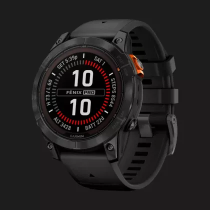 GarminFenix7ProSolarSlateGraywithBlackBand