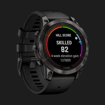 Garmin Fenix 7 Pro Solar Slate Gray with Black Band в Кривому Розі