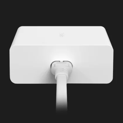 Зарядний пристрій Belkin 4-Port GaN 108W 2x USB-C, 2x USB-A (White)