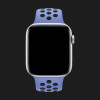 Оригінальний ремінець для Apple Watch 38/40/41 mm Nike Sport Band (Royal Pulse/Black) (MWU62)