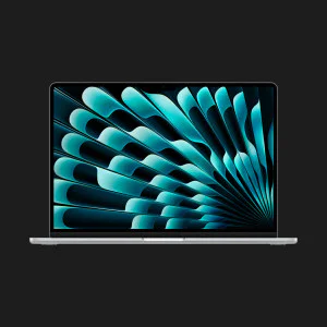 MacBook Air 15 Retina, Silver, 256GB, 8 CPU / 10 GPU, 8GB RAM with Apple M2 (MQKR3) (2023)