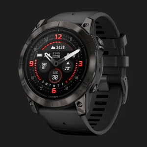 Garmin Epix Pro (Gen 2) Sapphire 51mm Carbon Gray DLC Titanium with Black Band