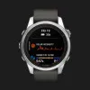 Garmin Fenix 7S Pro Solar Silver with Graphite Band