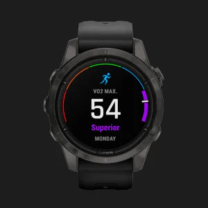 Garmin Epix Pro (Gen 2) Sapphire 42mm Carbon Gray DLC Titanium with Black Band в Бродах