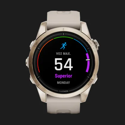 Garmin Epix Pro (Gen 2) Sapphire 42mm Soft Gold with Light Sand Band в Нетішині