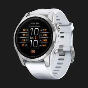 Garmin Epix Pro (Gen 2) Standard 42mm Silver with Whitestone Band в Бродах