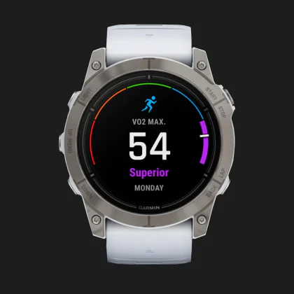 Garmin Epix Pro (Gen 2) Sapphire 51mm Titanium with Whitestone Band в Нетішині