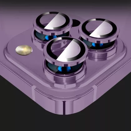 Захисне скло iLera для камери iPhone 14 Pro/14 Pro Max (Purple)