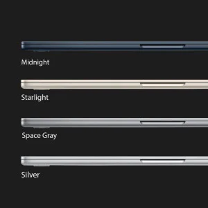 MacBook Air 15 Retina, Starlight, 256GB, 8 CPU / 10 GPU, 8GB RAM with Apple M2 (MQKU3) (2023)