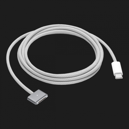 Оригинальный Apple USB-C to MagSafe 3 Cable (2 m) (Space Gray) (MPL23) (no box)