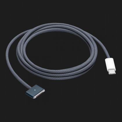 Оригинальный Apple USB-C to MagSafe 3 Cable (2 m) (Midnight) (MPL43) (no box) Калуше