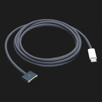 Оригінальний Apple USB-C to MagSafe 3 Cable (2 m) (Midnight) (MPL43) (no box)