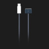 Оригінальний Apple USB-C to MagSafe 3 Cable (2 m) (Midnight) (MPL43) (no box)