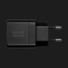 Зарядное устройство Native Union Fast GaN Charger PD 35W Dual USB-C Port (Black) (FAST-PD35-BLK-EU)