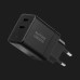 Зарядное устройство Native Union Fast GaN Charger PD 35W Dual USB-C Port (Black) (FAST-PD35-BLK-EU)