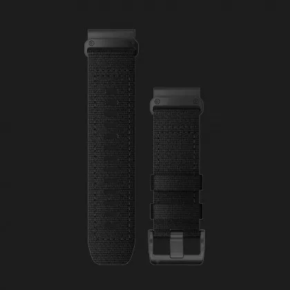 Ремінець Garmin 26mm QuickFit, Tactical Black Nylon Band (010-13010-00) в Камʼянському