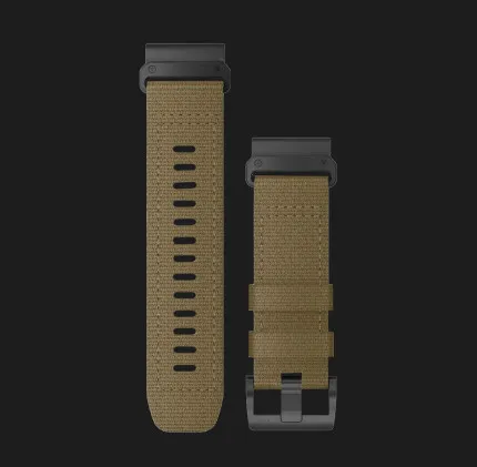 Ремінець Garmin 26mm QuickFit Tactical Coyote Tan Nylon Band (010-13010-11)