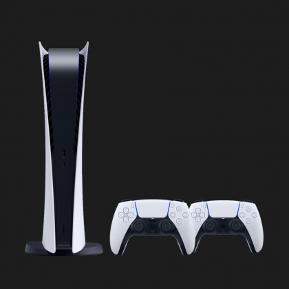 Ігрова приставка Sony PlayStation 5 (Digital Edition) + DualSense Wireless Controller