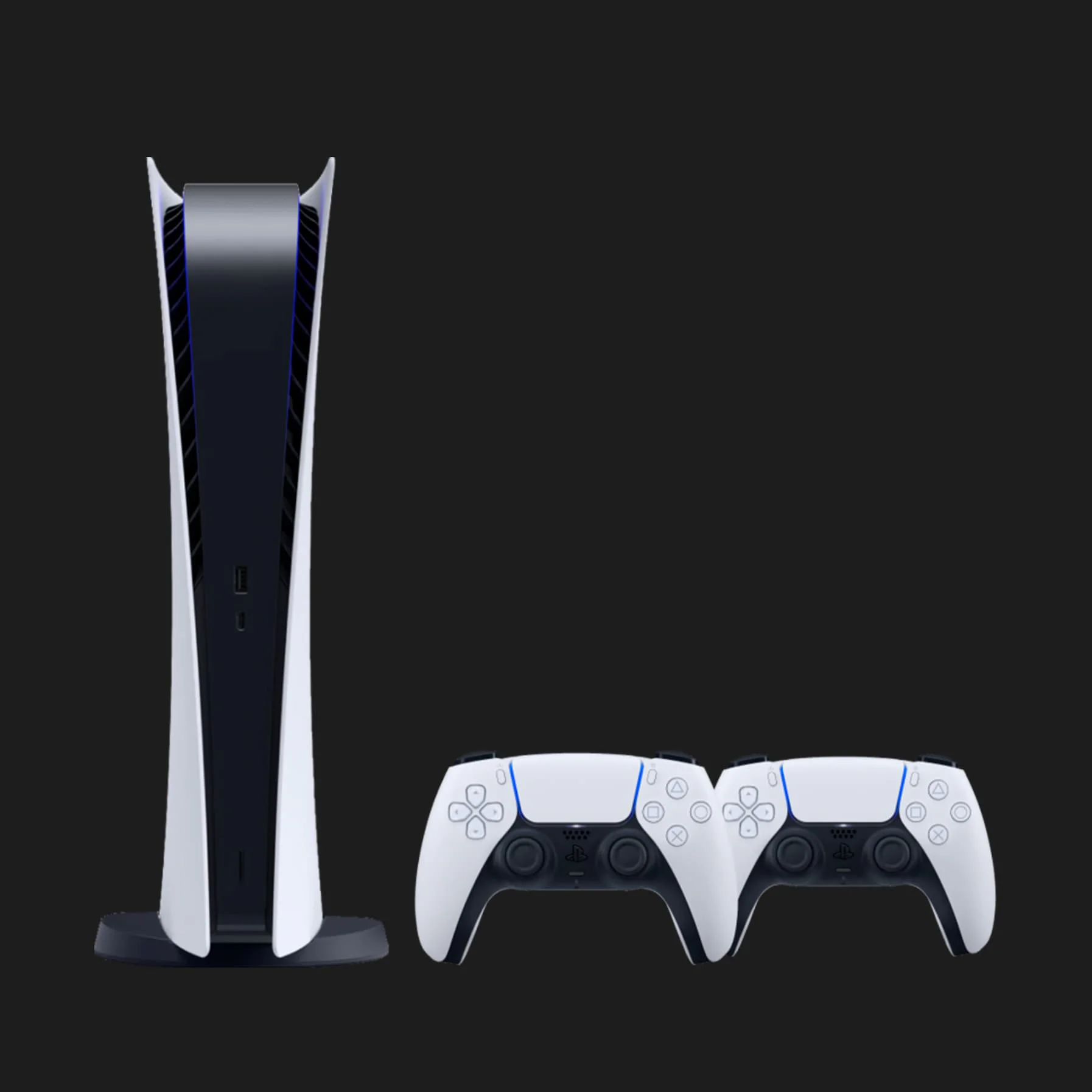 б/у Ігрова приставка Sony PlayStation 5 (Digital Edition) + DualSense Wireless Controller