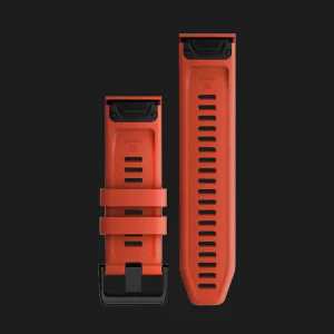 Ремінець Garmin 26mm QuickFit Flame Red Silicone Band (010-13117-04) в Берегові