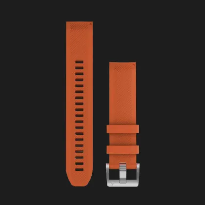 Ремінець Garmin 22m QuickFit Ember Orange, Silicone Strap Band (010-12738-34)