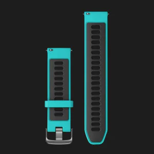 Ремешок Garmin 22mm Quick Release Aqua/Black (010-11251-A2)