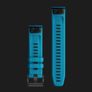 Ремешок Garmin 26mm QuickFit Cirrus Blue Silicone Band (010-12864-21)