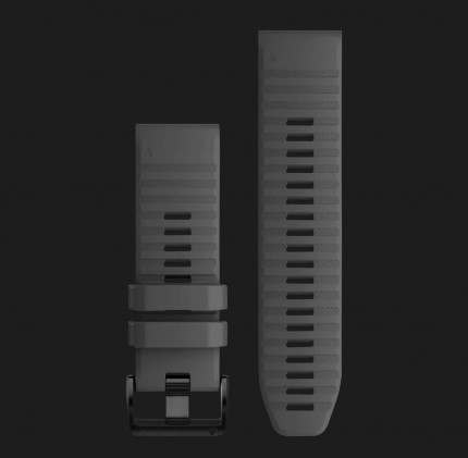 Ремінець Garmin Enduro, 26mm QuickFit Slate Gray Silicone Band (010-12864-20)