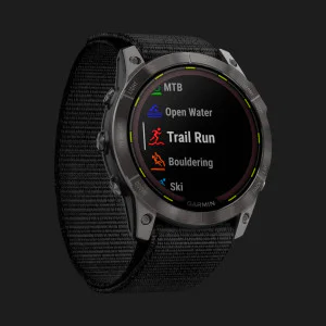 Garmin Enduro 2 Carbon Gray DLC Titanium with Black UltraFit Nylon Strap Ивано-Франковске