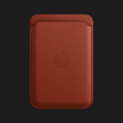 Apple Leather Wallet with MagSafe (Umber) (MPPX3) в Вінниці