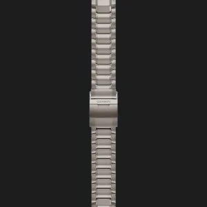 Ремінець Garmin 22mm QuickFit Hardened Swept-Link Titanium Bracelet (010-13225-12)
