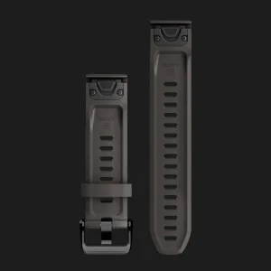 Ремінець Garmin 20mm QuickFit Graphite Silicone Band (010-13102-01)