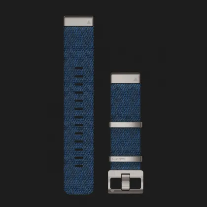 Ремінець Garmin 22mm QuickFit Jacquard Weave Nylon Strap, Indigo (010-12738-02) у Старокостянтинові