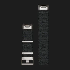 Ремешок Garmin 22mm QuickFit Jacquard Weave Nylon Strap, Black (010-12738-21)