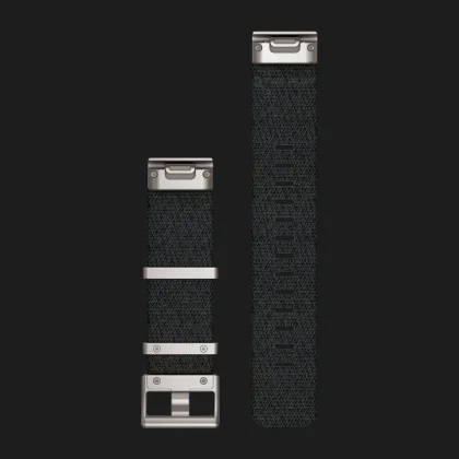 Ремінець Garmin 22mm QuickFit Jacquard Weave Nylon Strap, Black (010-12738-21) в Бердичеві