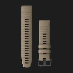 Ремінець Garmin 22mm QuickFit Dark Sandstone Silicone Band (010-12863-02) в Берегові