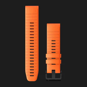 Ремінець Garmin 22mm QuickFit Ember Orange Silicone Band (010-12863-01) в Берегові