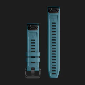 Ремінець Garmin 22mm QuickFit Lakeside Blue Silicone Band (010-12863-03) в Берегові