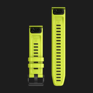 Ремінець Garmin 22mm QuickFit Amp Yellow Silicone Band (010-12863-04) в Берегові