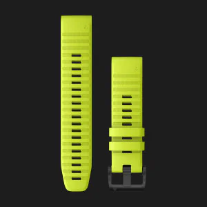 Ремінець Garmin 22mm QuickFit Amp Yellow Silicone Band (010-12863-04) в Берегові