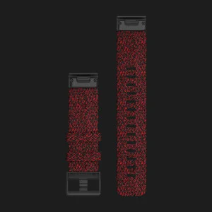 Ремінець Garmin 22mm QuickFit Heathered Red Nylon Band (010-12863-06) в Берегові