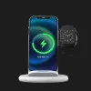 Бездротова зарядка WiWU 3-in-1 Wireless Fast Charger (White)