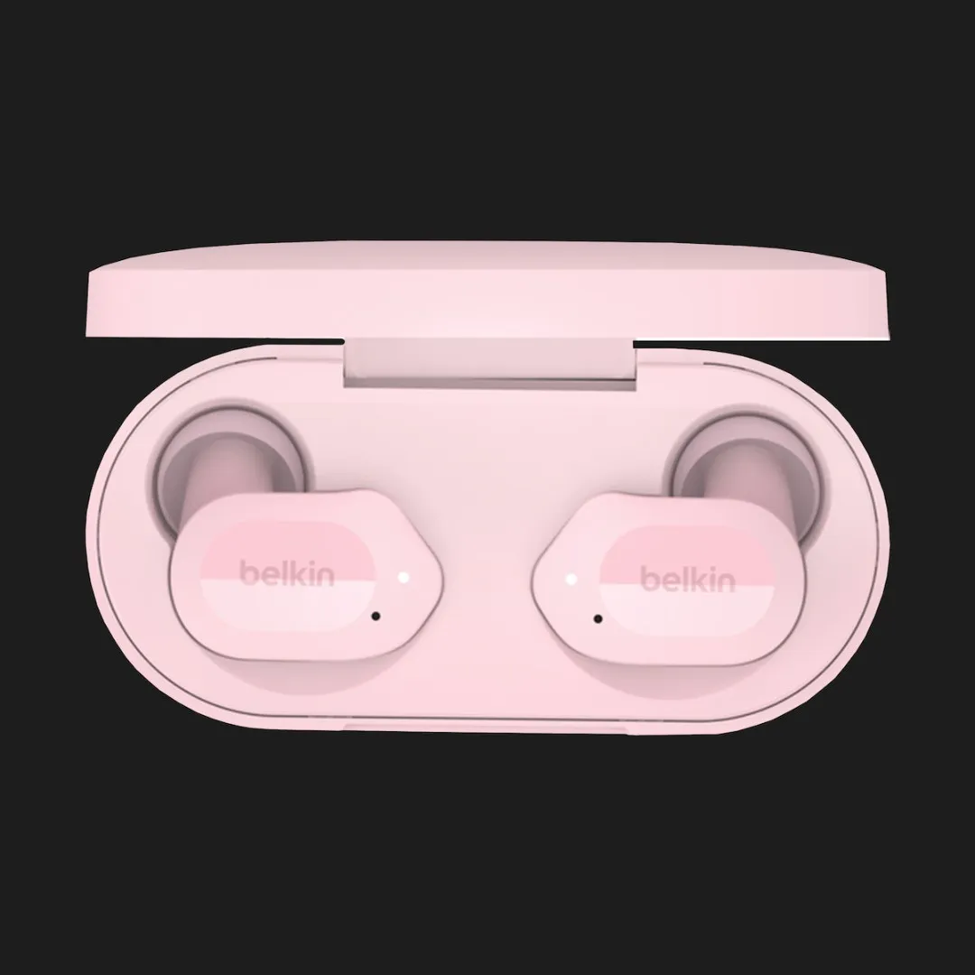 Наушники Belkin Soundform Play True Wireless (Pink)