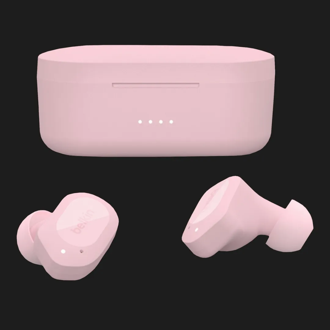 Наушники Belkin Soundform Play True Wireless (Pink)