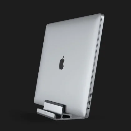 Підставка Satechi Aluminum Dual Vertical Laptop Stand для iPad/MacBook (Space Gray)