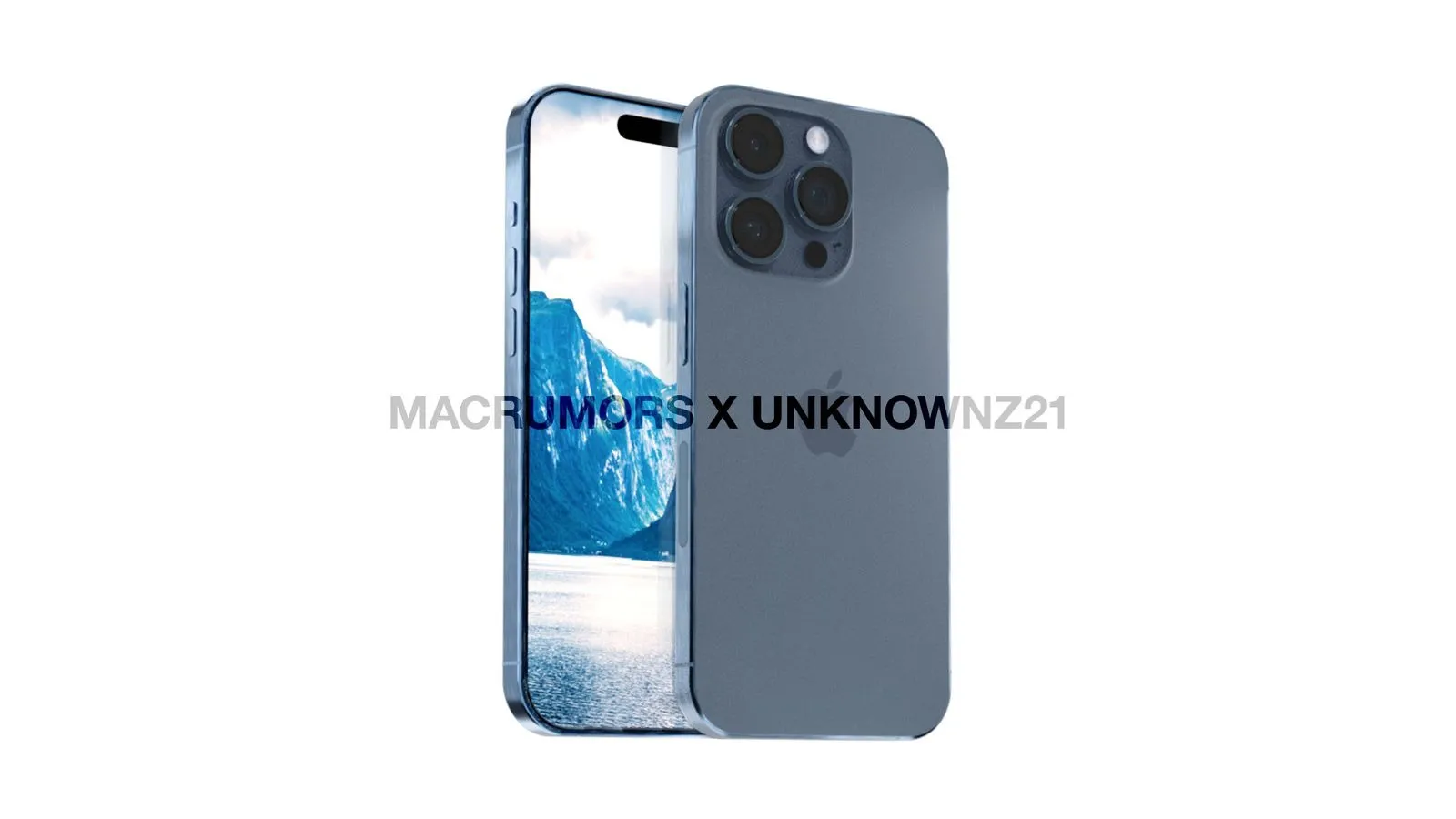 Новые цвета iPhone 15 Pro: синий и темно-красный