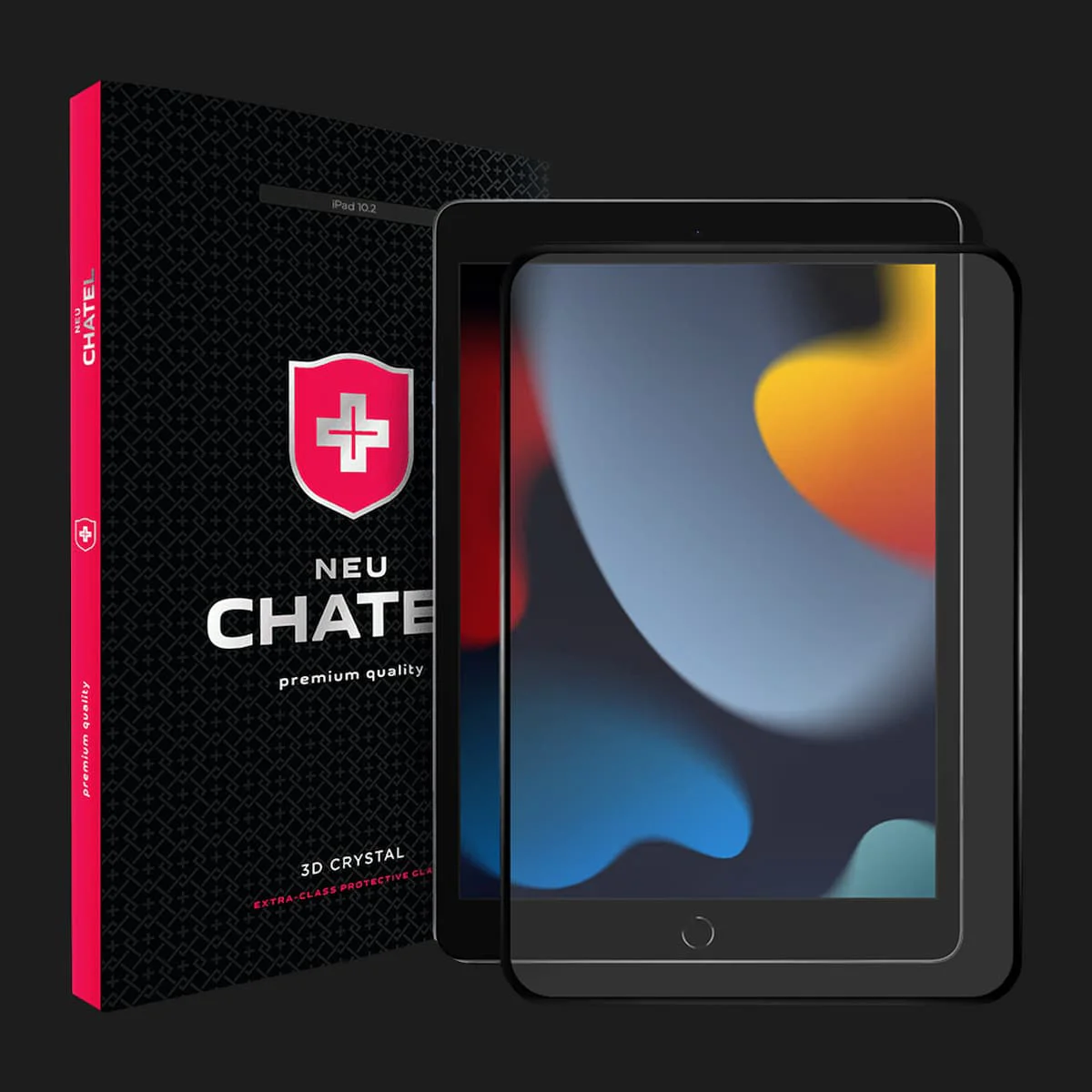 Захисне скло NEU Chatel Corning Gorilla Glass для iPad 10.2